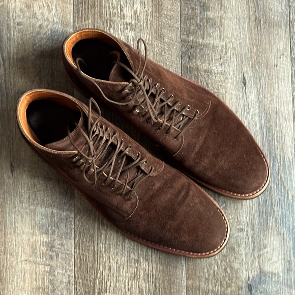 Mainstreet Brown Suede Leather Boots, Size 11.5 Dby White's Boots, Spokane WA